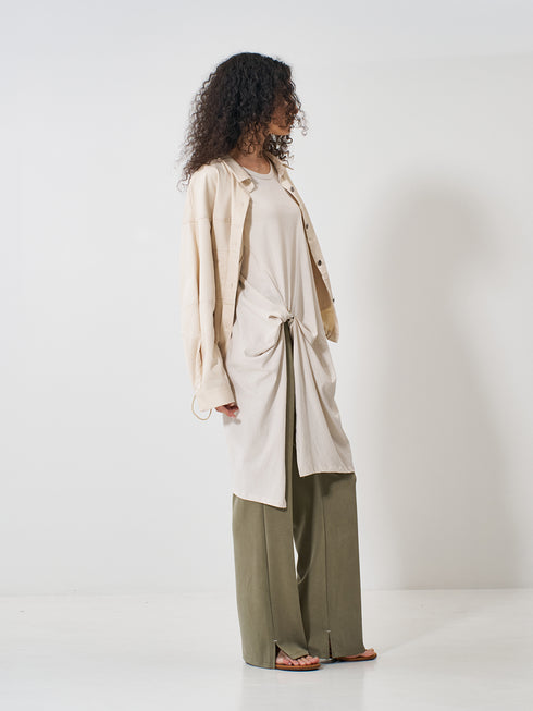 【 予約:2月上旬 】TWIST TUNIC TEE /Y261-82029